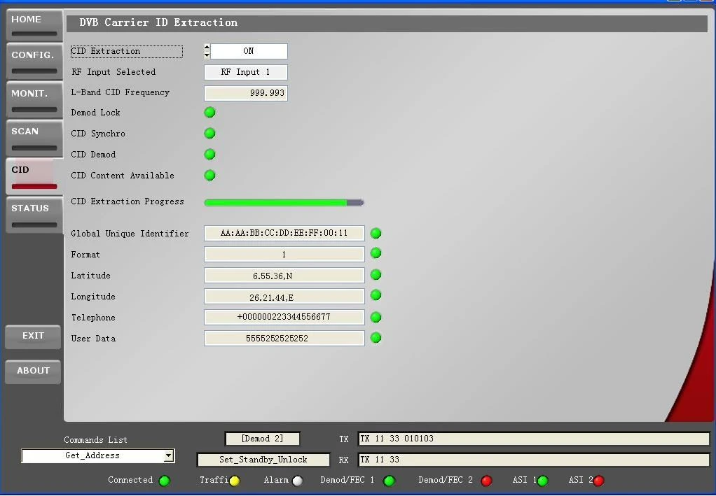  MPEG2 SD/HD and MPEG4 SD/HD Encoding Module optional   CVBS/SDI/HDMI/YPbPr…signals in & 1*ASI in   Support DVB-S/S2/S2X RF (IF Optional) output and ASI output   LCN support (Logical Channel Number)   Output Frequency: 950-2150MHz; IF: 50-200MHz   QPSK, 8PSK, 16APSK, 32APSK, 8PSK-L, 16APSK-L, 32APSK-L Constellations   Support RF CID setting  Low latency achieved (CVBS Encoding modules excluded)   Support BISS fucntion   Support 10MHz reference clock   Support Web NMS and front panel LCD & Keyboard control   Upgrade device through web NMS