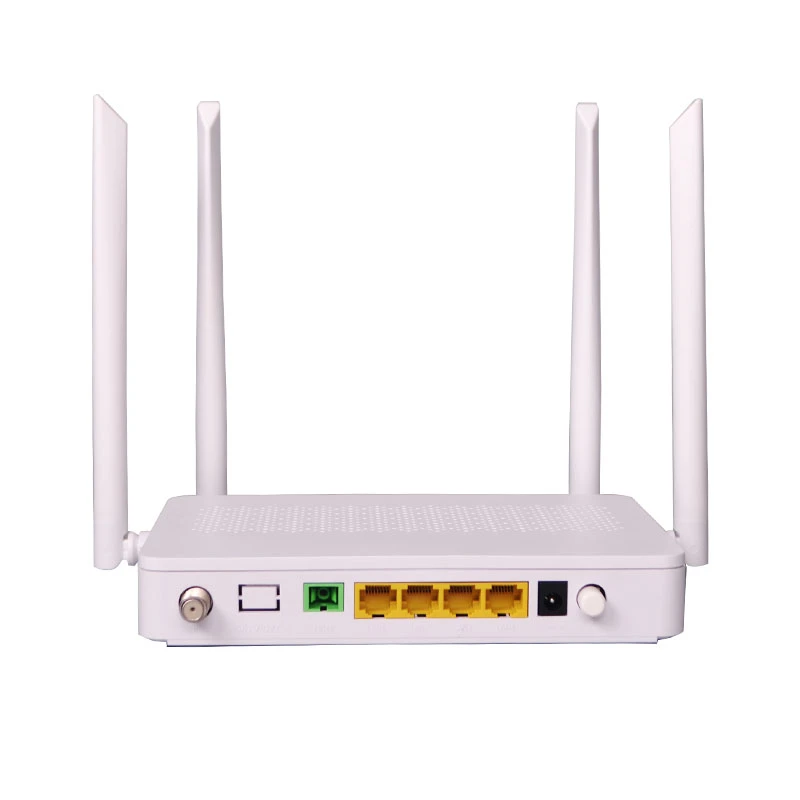    2.4 & 5g wifi router xpon 4ge catv onu