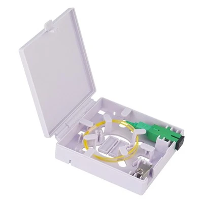 Piastra frontale in fibra ottica