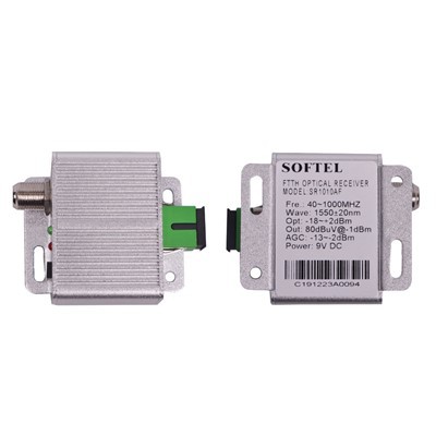 Nodo ricevitore ottico TV attivo FTTH